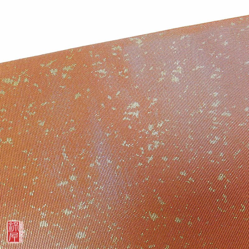 袋帯 正絹　六通柄　新品 赤・朱地に柄その他_画像7