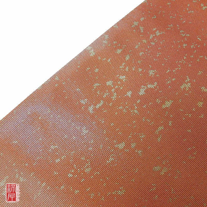正絹 袋帯　六通柄　新品 赤・朱地にその他柄_画像9