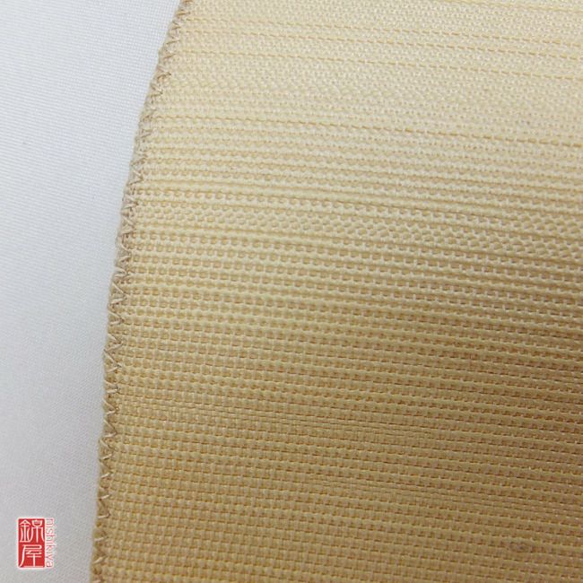 正絹　紬　名古屋帯　太鼓柄_画像10