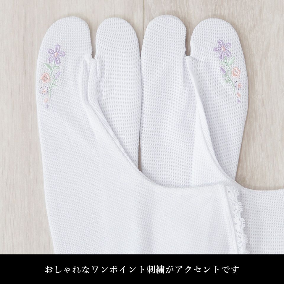 夏用 刺繍足袋 フリーサイズ_画像6