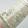 袋帯 螺鈿絵錦 太鼓柄 正絹 良品_画像7