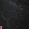 絽 名古屋帯 反物 お悔やみ用 六通柄 正絹 良品 証紙付_画像4