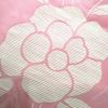 ショール ベルベット 良品 ピンク地に花柄_画像5