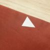 名古屋帯 刺繍 太鼓柄 正絹 花柄 名古屋仕立て 小豆・エンジ_画像12