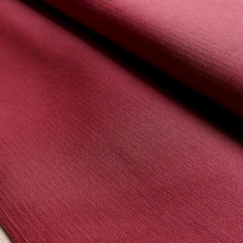 八寸名古屋帯 正絹 花柄 名古屋仕立て 小豆・エンジ_画像5