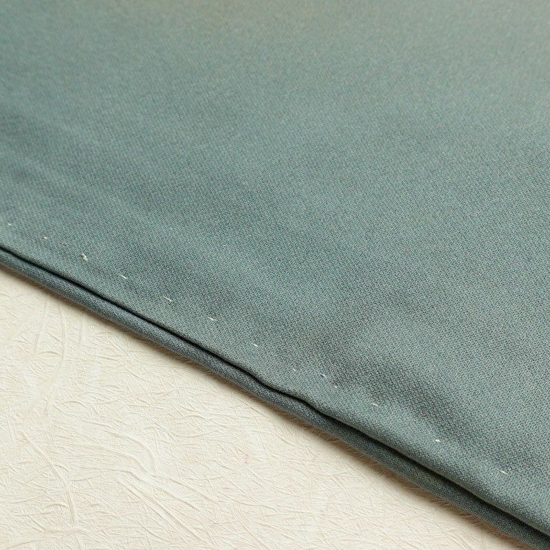 訪問着 正絹 木の葉・植物柄 袷 茶_画像9