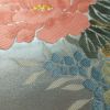 袋帯 六通柄 良品 春秋彩花図 フォーマル用 正絹 花柄 青・紺_画像3