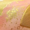 袋帯 太鼓柄 金駒刺繍 フォーマル用 正絹 古典柄 ピンク_画像3