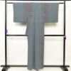 小紋 ポリエステル 共八掛 その他の柄 袷仕立て 青・紺_画像2