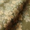 訪問着 美品 正絹 刺繍 花柄 袷仕立て 茶_画像12