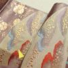 袋帯 六通柄 フォーマル用 正絹 古典柄 紫・藤色_画像22