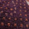 付け下げ しつけ糸付き 正絹 古典柄 袷仕立て 紫・藤色_画像11