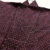 付け下げ しつけ糸付き 正絹 古典柄 袷仕立て 紫・藤色_画像23