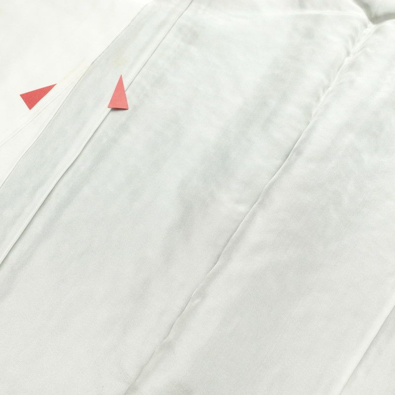 付け下げ しつけ糸付き 正絹 古典柄 袷仕立て 紫・藤色_画像27