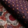 付け下げ しつけ糸付き 正絹 古典柄 袷仕立て 紫・藤色_画像33