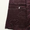 付け下げ しつけ糸付き 正絹 古典柄 袷仕立て 紫・藤色_画像35
