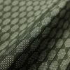 紬 しつけ糸付き 正絹 幾何学柄・抽象柄 袷仕立て 緑・うぐいす色_画像10
