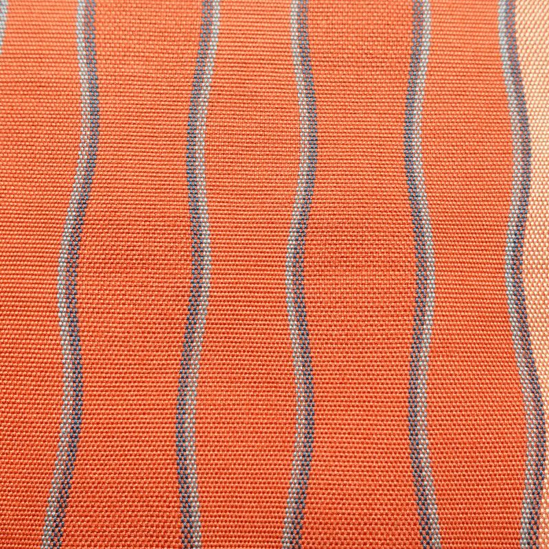 帯反物 証紙あり 一般用 混紡 縞柄・線柄 橙_画像3