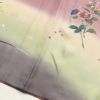 訪問着 正絹 共八掛 花柄 袷仕立て 紫・藤色_画像19
