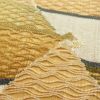 夏用袋帯 太鼓柄 良品 一般用 正絹 幾何学柄・抽象柄 黄・黄土色_画像8
