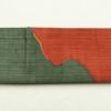 袋帯 相良刺繍 刺繍 紬 全通柄 良品 一般用 正絹 無地 緑・うぐいす色_画像22