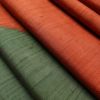 袋帯 相良刺繍 刺繍 紬 全通柄 良品 一般用 正絹 無地 緑・うぐいす色_画像29