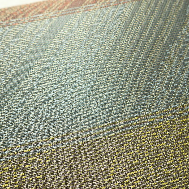 袋帯 六通柄 美品 フォーマル用 混紡 縞柄・線柄 多色使い_画像5