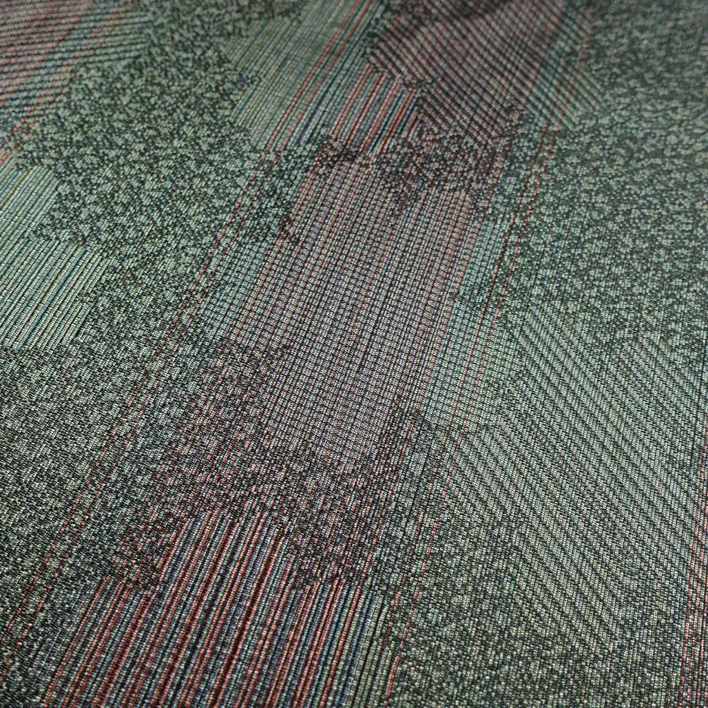 袋帯 六通柄 美品 フォーマル用 混紡 縞柄・線柄 多色使い_画像13