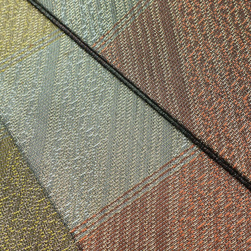 袋帯 六通柄 美品 フォーマル用 混紡 縞柄・線柄 多色使い_画像28