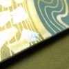 袋帯 太鼓柄 箔 フォーマル用 正絹 流水・波柄 緑・うぐいす色_画像21