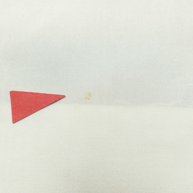 紬 正絹 木の葉・植物柄 袷仕立て 緑・うぐいす色_画像30