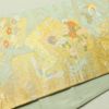 袋帯 六通柄 華苑蒔絵錦 良品 フォーマル用 正絹 古典柄 青・紺_画像17