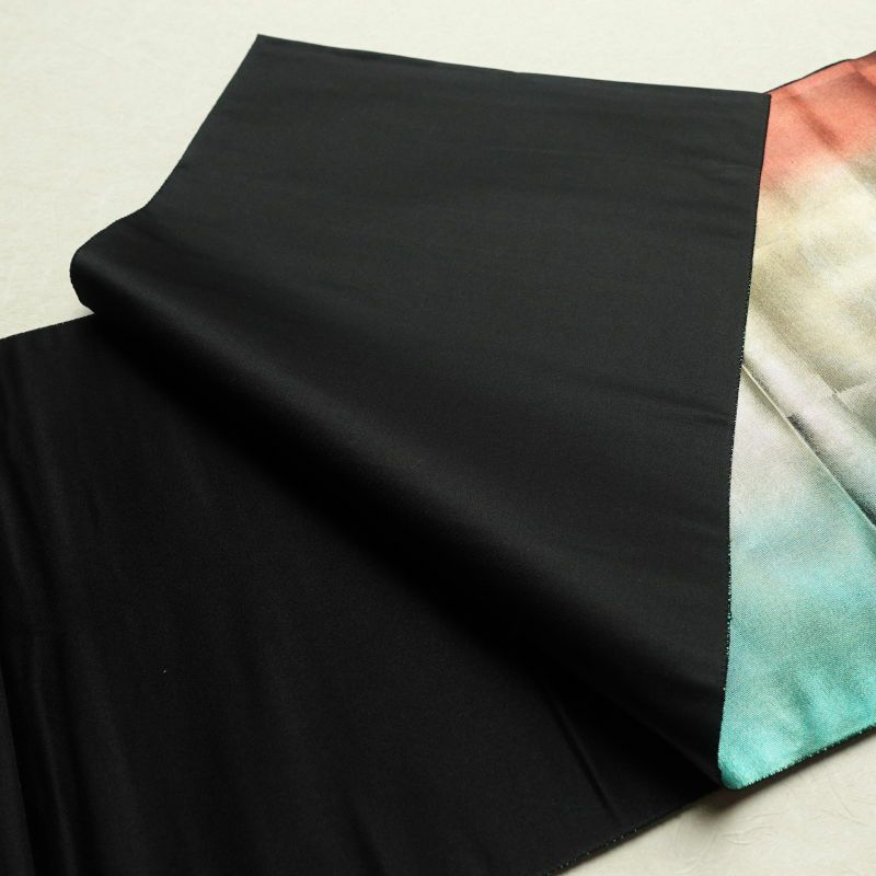 袋帯 六通柄 楼蘭箔 伝統工芸士 山野忠雄フォーマル用 正絹 幾何学柄・抽象柄 多色使い_画像13