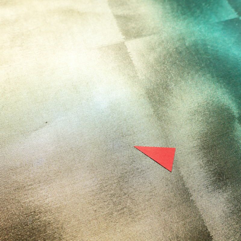 袋帯 六通柄 楼蘭箔 伝統工芸士 山野忠雄フォーマル用 正絹 幾何学柄・抽象柄 多色使い_画像20