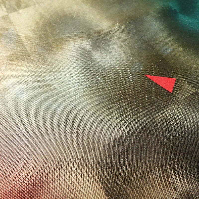 袋帯 六通柄 楼蘭箔 伝統工芸士 山野忠雄フォーマル用 正絹 幾何学柄・抽象柄 多色使い_画像21