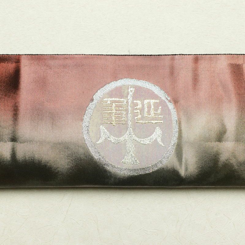 袋帯 六通柄 楼蘭箔 伝統工芸士 山野忠雄フォーマル用 正絹 幾何学柄・抽象柄 多色使い_画像23