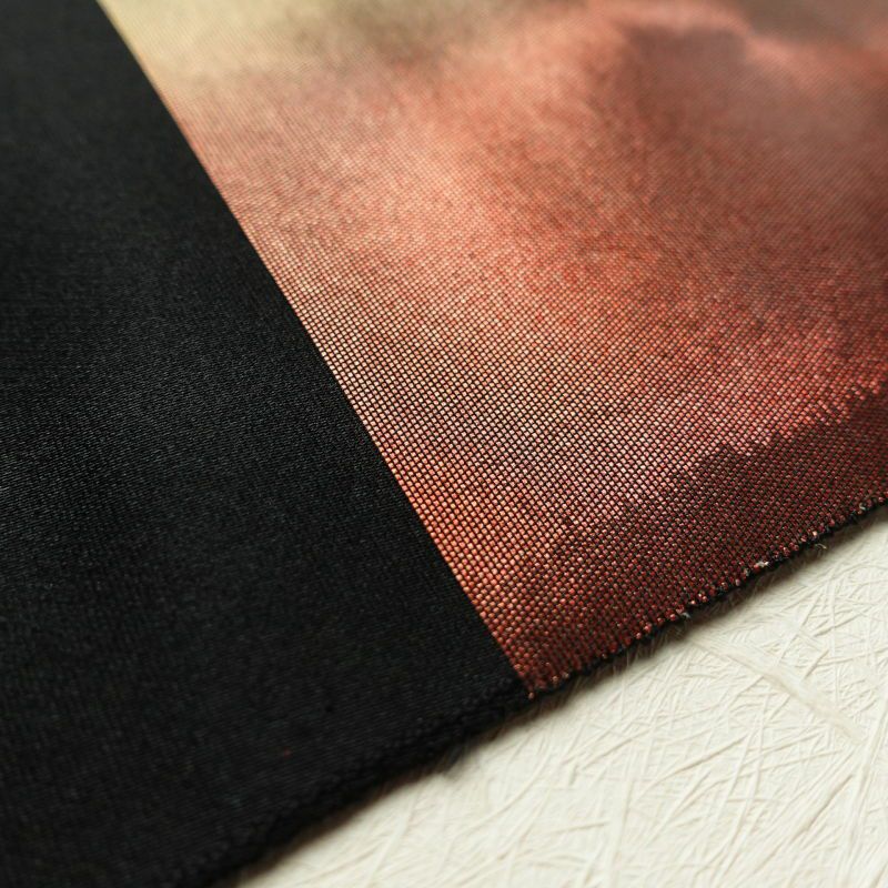 袋帯 六通柄 楼蘭箔 伝統工芸士 山野忠雄フォーマル用 正絹 幾何学柄・抽象柄 多色使い_画像28