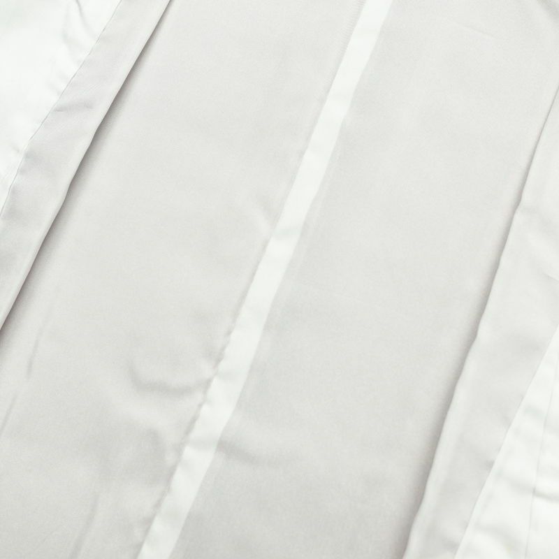 色無地 一つ紋付き 縮緬 しつけ糸付き 混紡 無地 袷仕立て ピンク_画像23