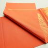 袋帯 全通柄 一般用 正絹 幾何学柄・抽象柄 橙_画像11