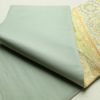 袋帯 六通柄 良品 フォーマル用 正絹 幾何学柄・抽象柄 緑・うぐいす色_画像10