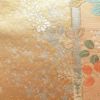 袋帯 六通柄 フォーマル用 正絹 花柄 菊 金糸 金・銀_画像5
