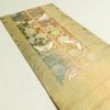 袋帯 六通柄 良品 フォーマル用 正絹 蝶・昆虫柄 黄・黄土色_画像26