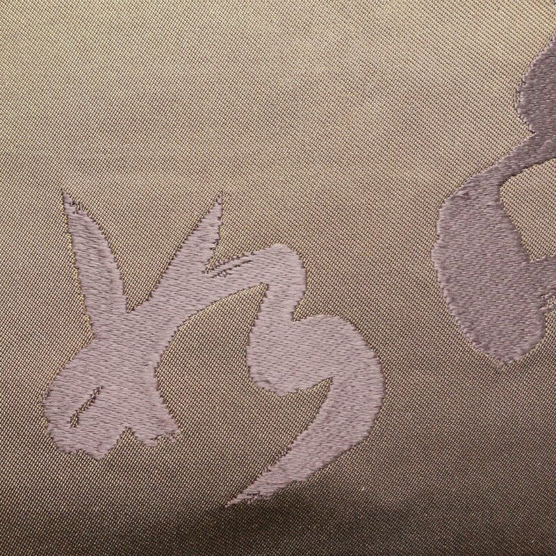 袋帯 川島織物 天台座主恵諦 山田恵諦 太鼓柄 フォーマル用 正絹 その他の柄 紫・藤色_画像4