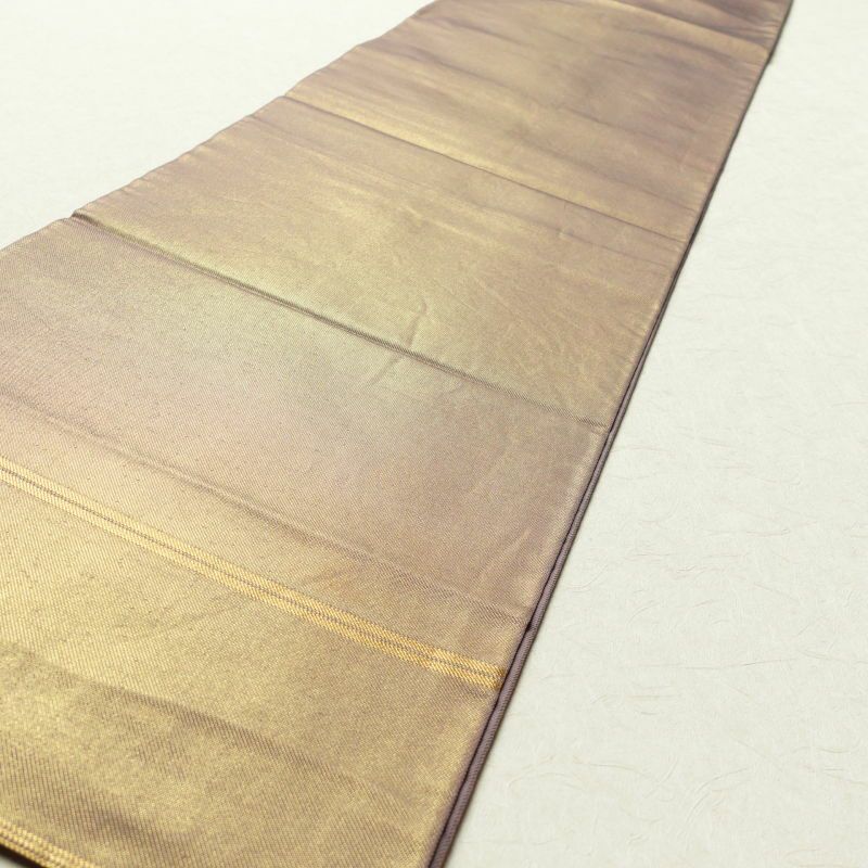 袋帯 川島織物 天台座主恵諦 山田恵諦 太鼓柄 フォーマル用 正絹 その他の柄 紫・藤色_画像9