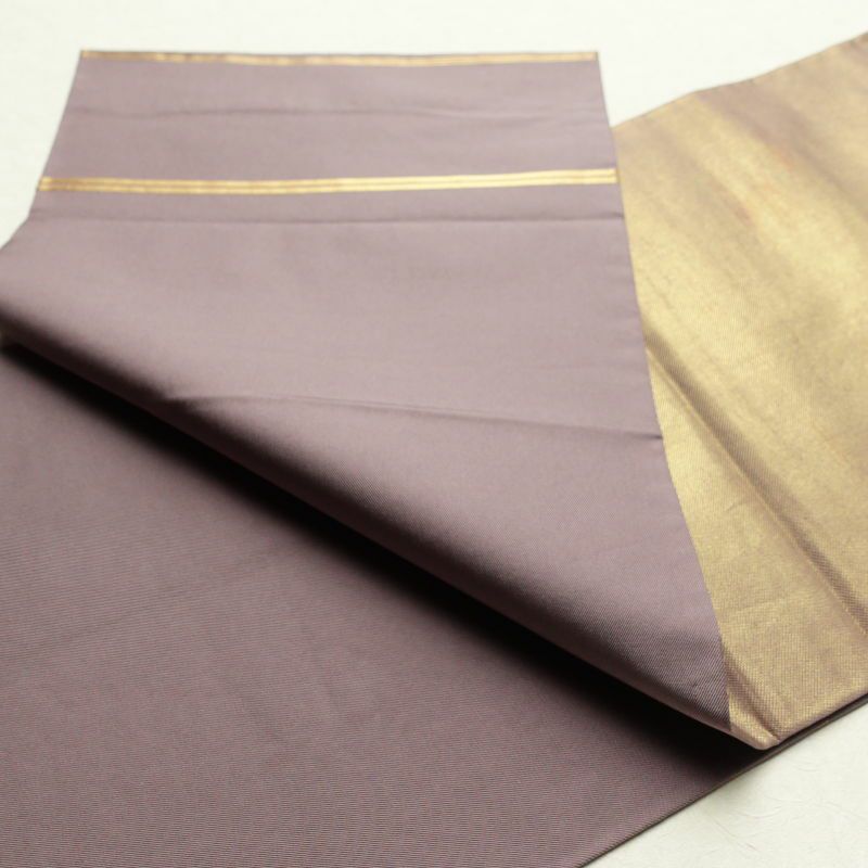 袋帯 川島織物 天台座主恵諦 山田恵諦 太鼓柄 フォーマル用 正絹 その他の柄 紫・藤色_画像11