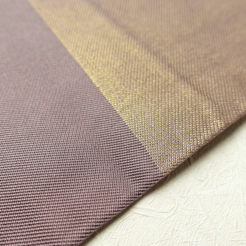 袋帯 川島織物 天台座主恵諦 山田恵諦 太鼓柄 フォーマル用 正絹 その他の柄 紫・藤色_画像24