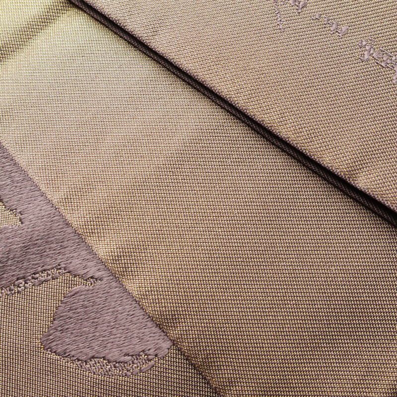 袋帯 川島織物 天台座主恵諦 山田恵諦 太鼓柄 フォーマル用 正絹 その他の柄 紫・藤色_画像29