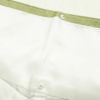付け下げ スワトウ刺繍 正絹 古典柄 袷仕立て 緑・うぐいす色_画像28
