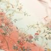 訪問着 正絹 金彩 箔 古典柄 菊 萩 袷仕立て ピンク_画像15