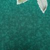付け下げ 美品 正絹 辻が花風 花柄 袷仕立て 緑・うぐいす色_画像21